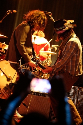 Petty Fest (14 Nov 2012) 04
Nick with Johnny Depp at Petty Fest
