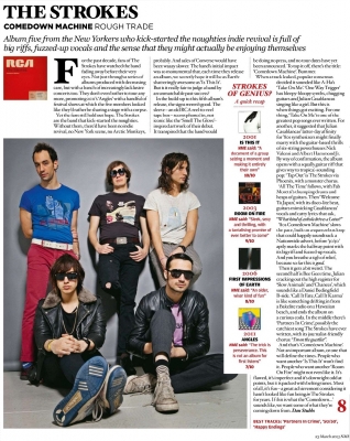 NME 2013 01
Comedown Machine Review
