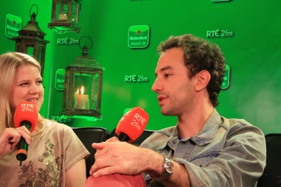 Candid 2011 099
Albert being interviewed by RTE @ Oxegen
