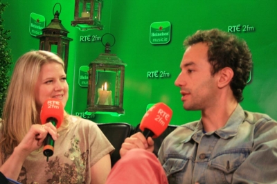 Candid 2011 100
Albert being interviewed by RTE @ Oxegen
