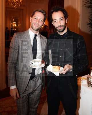 Candid 2012 124
Albert with Derek Blasberg at the Opening Ceremony stationery Launch (18 Dec)

